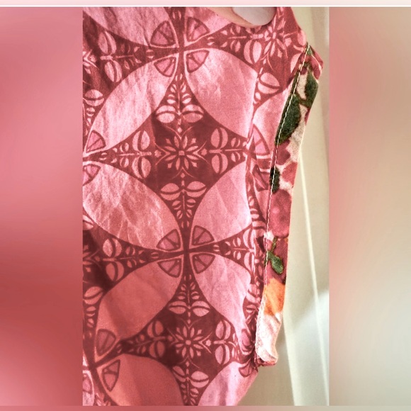 Sundance Juliet Roses Mixed Floral Print Lightweight Dress Size Large - Picture 7 of 11